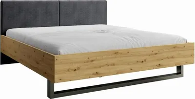 Obrázok produktu pre Manželská posteľ 180x200 GUADUAS - dub artisan / grafitová