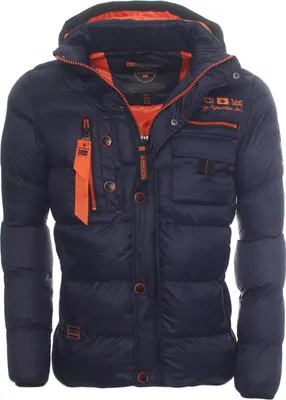 Produktbild von Geographical Norway warme Herren Jacke Steppjacke Model: G-Counter, Farbe: Navy, Größe: S