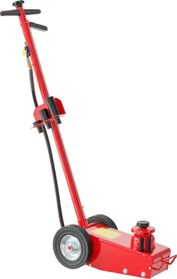 Produktbild von Pneumatický manévrovací zdvihák Wiltec 22 t, 245-535 mm, mobilný, s tlakovými nástavcami, zdvihák na stlačený vzduch pre nákladné a osobné vozidlá a dielne