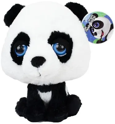 Immagine prodotto di Peluche Big Headz panda - circa 21 cm