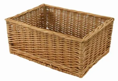 Immagine prodotto di Cesta espositore in vimini rettangolare cm 45x30xh15