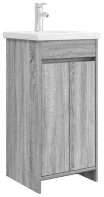 Immagine prodotto di Mobili da bagno vidaXL con lavabo, grigio Sonoma, 42 x 40 x 84,5 cm