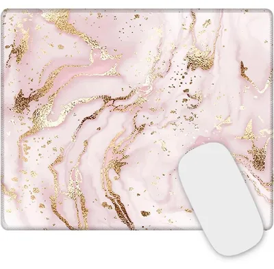 Immagine prodotto di Tappetino per mouse da gaming con bordi cuciti, dimensioni 26 x 21 x 0,3 cm, lavabile, antiscivolo, realizzato in Spandex e gomma naturale