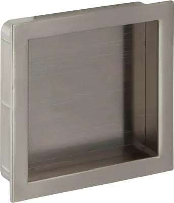 Produktbild von Muschelgriff Ladra Breite 76 mm, Einlassmaß 70 x 70 mm, ZN Edelstahl Effekt