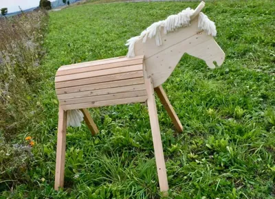 Produktbild von Gartenpferd "Tom", Sitzhöhe 90cm