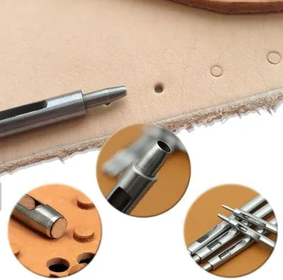 Produktbild von Set von 10 Locheisen für Leder