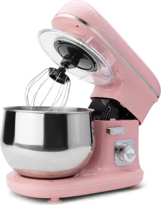 Produktbild von Clatronic® Küchenmaschine 1100 Watt | Knetmaschine 5L inkl. Knethaken, Rührhaken und Schneebsen für bis zu 3 kg Teig robustes Spezialgetriebe Food