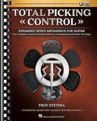 Produktbild von Total Picking Control - Expanded Speed Mechanics for Guitar with 60 Lessons, Audio Backing Tracks, and Over 17 Hours of Detailed Video Instruction!