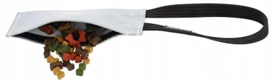Produktbild von Dingo Gear Leder-Zerrspielzeug mit Leckerlitasche
