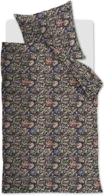 Produktbild von at Home Renforcé-Bettwäsche-Garnitur Batik Farbe Dark Blue Größe 155x220