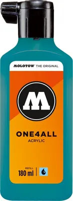 Produktbild von Molotow ONE4ALL Refill 180 ml, Nr. 255 aqua