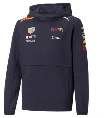 Obrázek produktu pro Tričko s kapucí, kolekce Red Bull Team Kinder, barva modrá, velikost 104, rok 2022