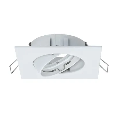Produktbild von 3er Spot-Set  Paulmann Premium Einbauleuchten Quadro schwenkbar 51mm Weiß matt