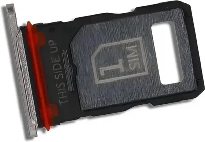 Produktbild von Motorola Edge 50 Pro (XT2403-2) – Ersatz-Dual-SIM-Kartenhalter – Weiss