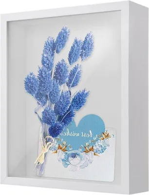 Obrázek produktu pro Bílý dřevěný fotorámeček 22 x 27 cm