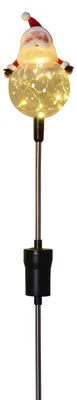 Produktbild von TrendLine LED Gartenstecker Weihnachtsmann 84 cm warmweiß für außen mit Timer