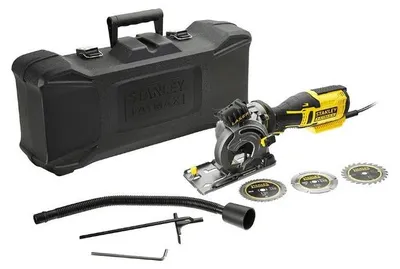 Image de Mini-scie circulaire de précision à laser 650 W STANLEY FATMAX FME380K