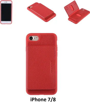 Produktbild von Back Cover for iPhone 7/8 - Red