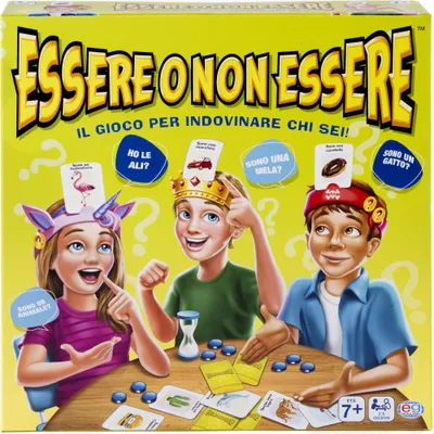 Produktbild von Games Hedbanz Bilderratespiel für Kinder und Familien, Brettspiel, Laterales Denken, 7 Jahr(e), Familienspiel