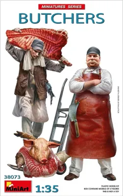 Immagine prodotto di MiniArt 1:35 Set di figurine Macellaio (2)