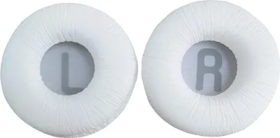 Obrázek produktu pro Náhradní OHRPOLSTER pro JBL T450BT 500BT 600BT E35 White Over Ear Headphones Earmuff Cushion Protein Material, 1 pár náhradních ušních polštářků