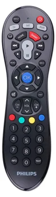 Obrázek produktu pro Philips Perfect replacement Univerzální dálkový ovladač SRP3013/10, DTV, DVD/Blu-ray, SAT, TV, IR Wireless, Tlačítka, Černá
