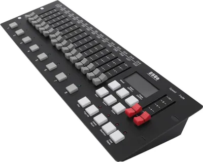 Zdjęcie produktu dla 256-kanałowy kontroler DMX512, konsola miksująca do oświetlenia scenicznego dla DJ-ów dyskotekowych