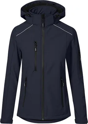 Produktbild von Promodoro 7865 | WomenŽs Warm Softshell Jacket Wasserdicht Winddicht - Farbe: Navy - Größe: L