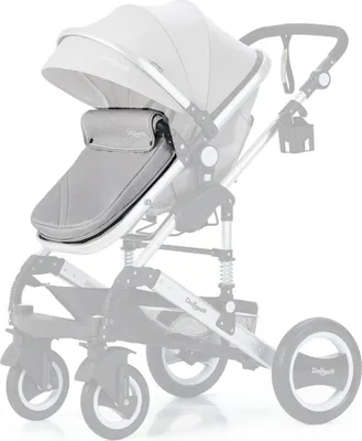 Produktbild von Daliya® BAMBIMO Babywannen Decke (Elegance Grau)