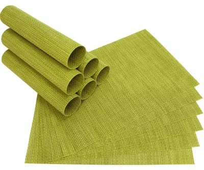 Produktbild von Tischset ELEGANCE grün Tischunterlage als Tischdeko