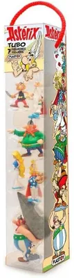 Immagine prodotto di Plastoy Villaggio Tubo Asterix - 7 figurine