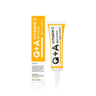 Produktbild von Q+A Augencreme mit Vitamin C, 15 ml