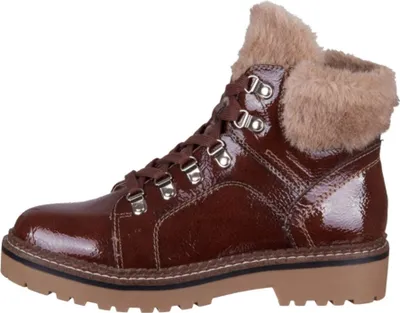 Produktbild von Tamaris Damen High-top-Schuhe mit Schnürverschluss für den Winter in Braun