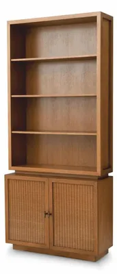 Zdjęcie produktu dla Casa Padrino luksusowa szafka z półkami brąz / brąz h. 240 cm - Luksusowe meble