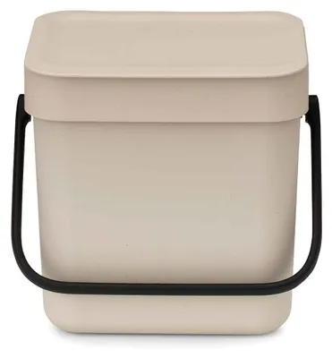 Image de Poubelle Brabantia Sort & Go 3 l, beige clair