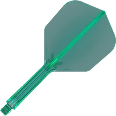Produktbild von Target Darts K Flex Dartflights No.6 - Mittel 26mm, Grün