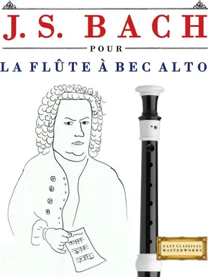 Produktbild von J.S. Bach für die Altblockflöte