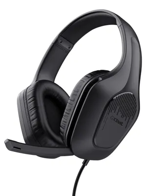 Obrázek produktu pro Trust GXT 415 Zirox, Kabel, Hraní, 20 - 20000 Hz, 253 g, Sluchátka s mikrofonem, Černá