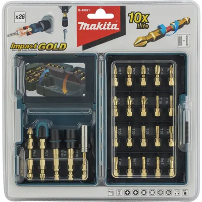 Produktbild von Makita Torsion Bit-Set 26-tlg. B-49921