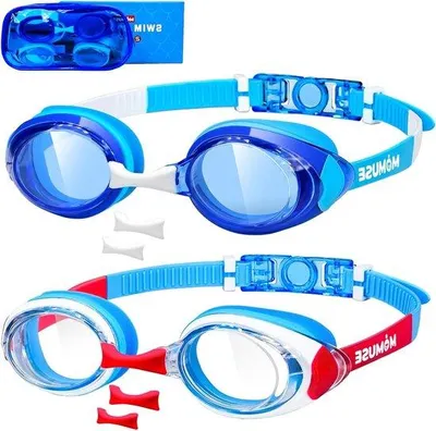 Zdjęcie produktu dla Okulary pływackie dla dzieci, zestaw 2 sztuki, Junior, 4–16 lat
