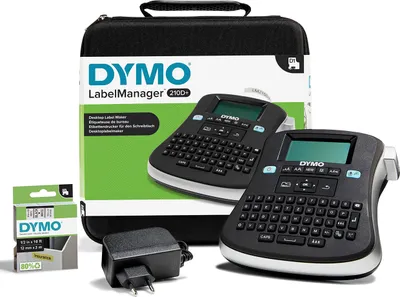 Produktbild von Dymo LabelMANAGER 210D - Beschriftungsgerät - s/w - Thermotransfer - Rolle (1,2 cm)