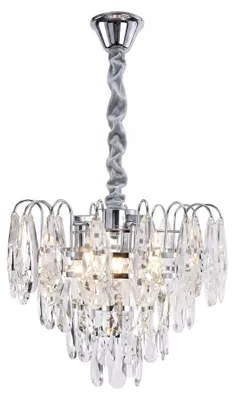 Obrázok produktu pre Toolight Krištáľová Závesná Lampa Swe077-cp 30cm Chrome