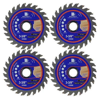 Image de Lame de scie circulaire 85x15 mm, 24 dents, en carbure de tungstène, pour bois et panneaux