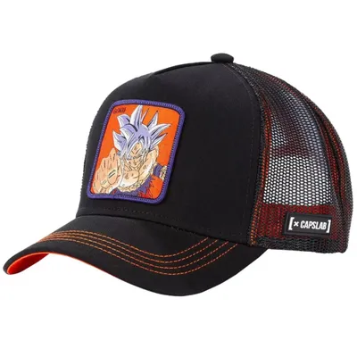 Produktbild von Capslab Goku Kappe Schwarz Mann Schwarz One Size