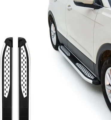 Image de TURTLE TRITTBRETT PLUS HYUNDAI TUCSON TL 2016 2017 2018 2019 2020 2021 , Silber