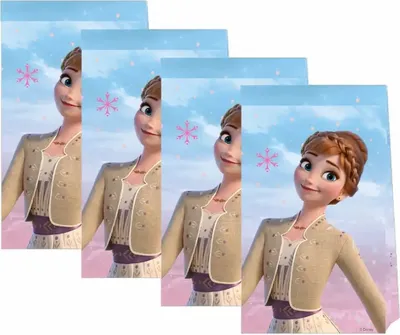 Zdjęcie produktu dla Torebki Party FROZEN II 4 sztuki Mix, 14x30cm, Procos