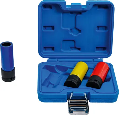 Image de BGS 7300 Jeu de douilles de protection, 12,5 (1/2) 17, 19 et 21 mm