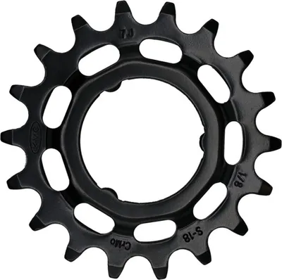 Immagine prodotto di Pignone KMC per e-bike per Shimano Wide 1/2' x 1/8', 18 denti, nero