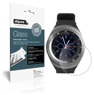 Produktbild von 2x Schutzfolie für TrendGeek TG-SW1 Smartwatch matt - Anti-Shock 9H Folie dipos