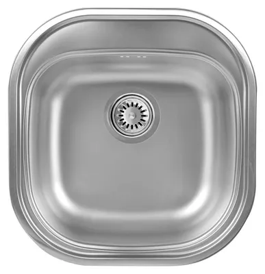 Produktbild von Novaservis Spülbecken 46x48 Luxus mit Überlauf Edelstahl